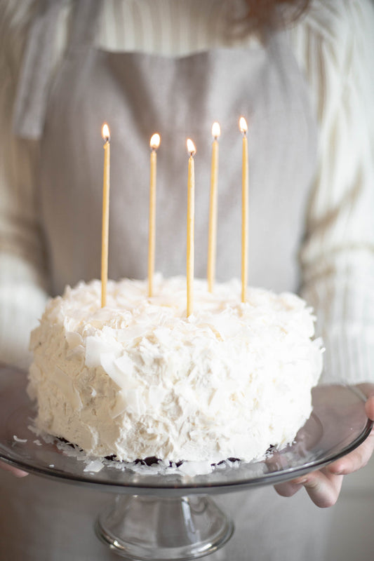 Beeswax Birthday Candles