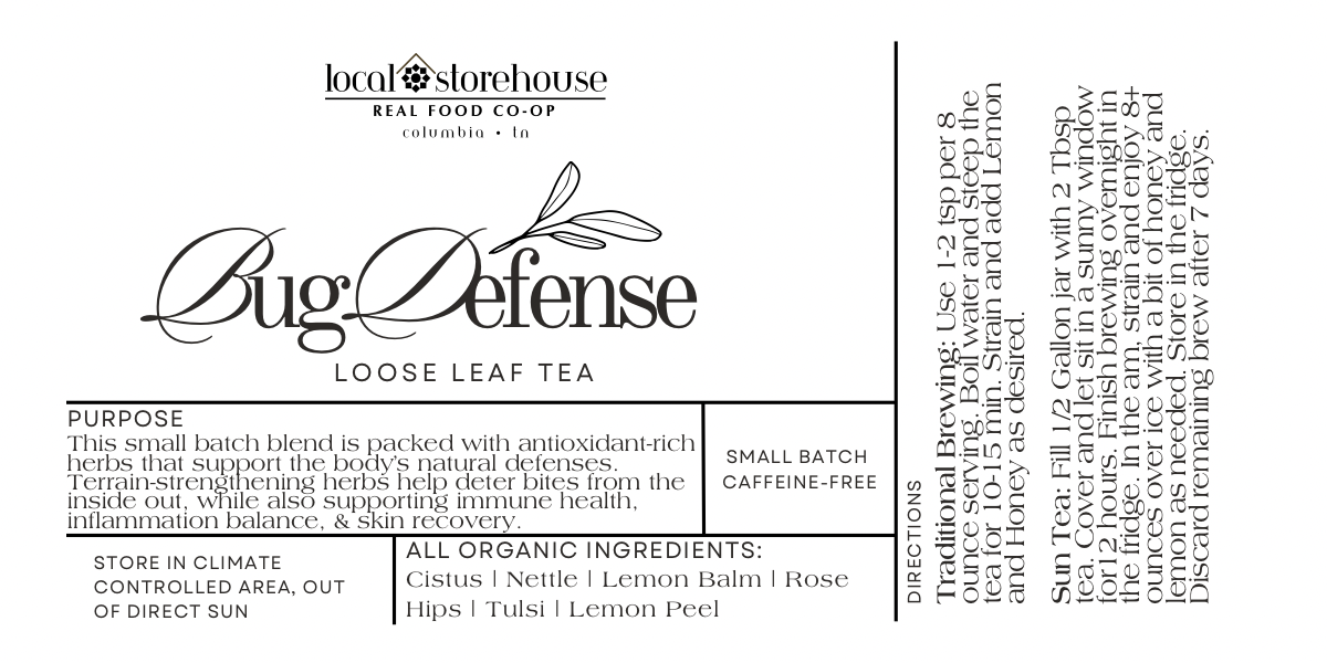 Bug Defense Tea (Loose Leaf)