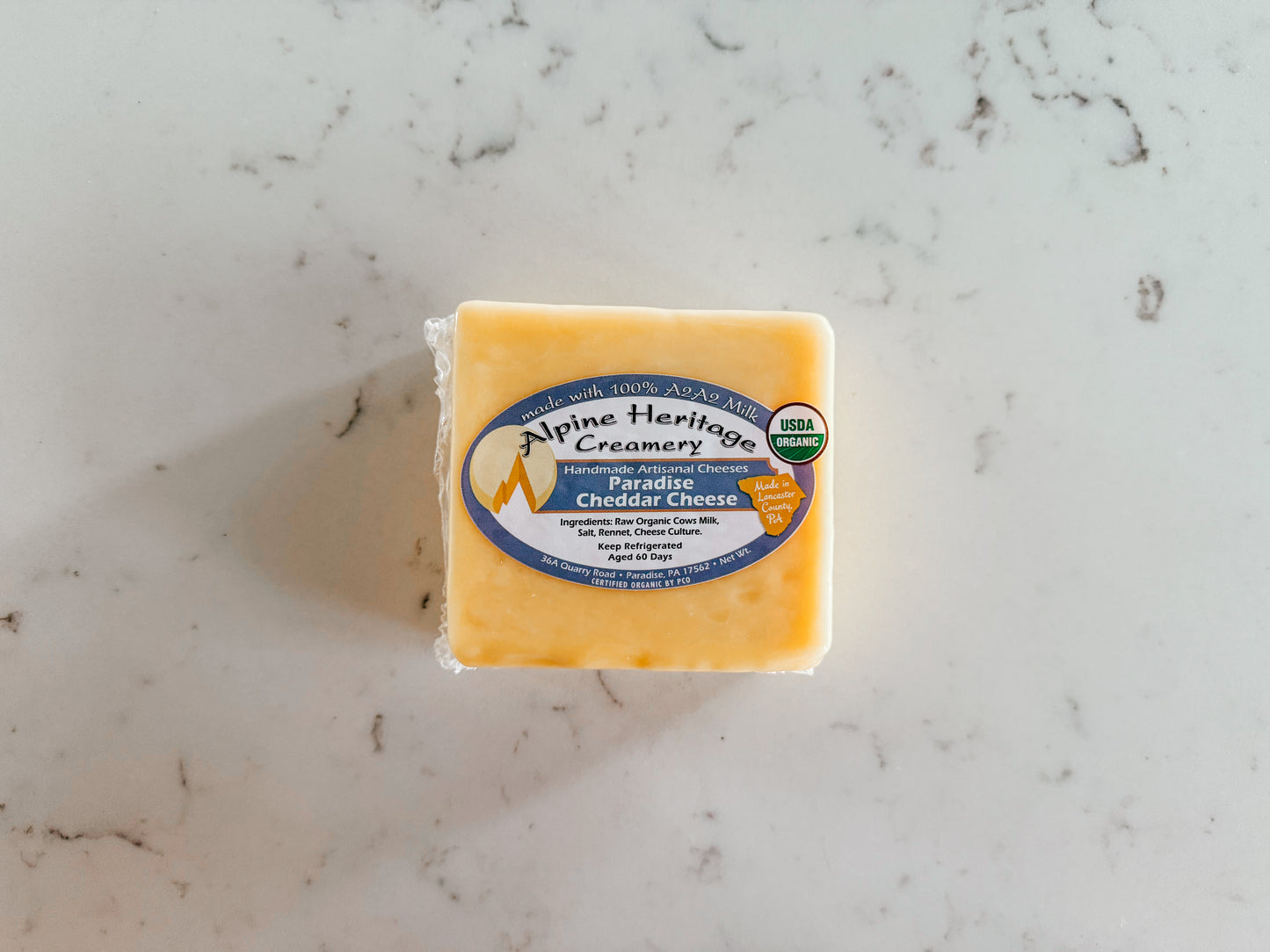 A2/A2 Raw Cheese