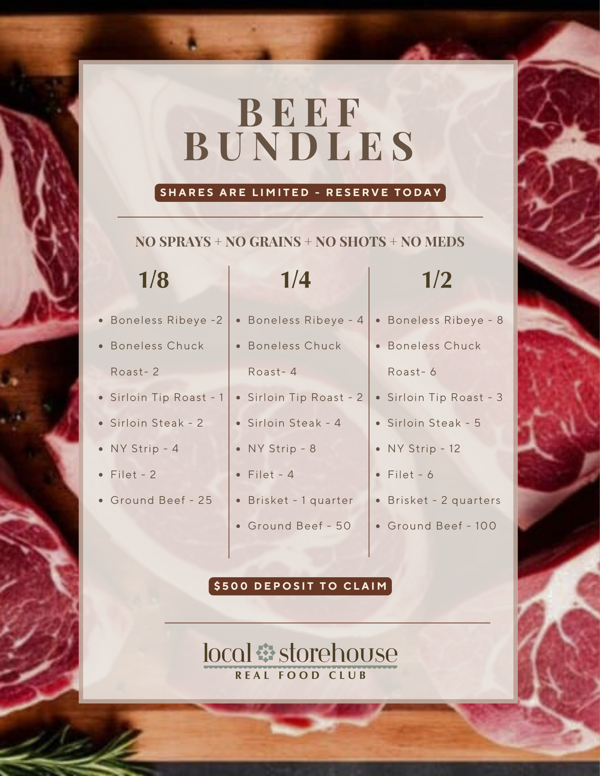 Beef Bundles