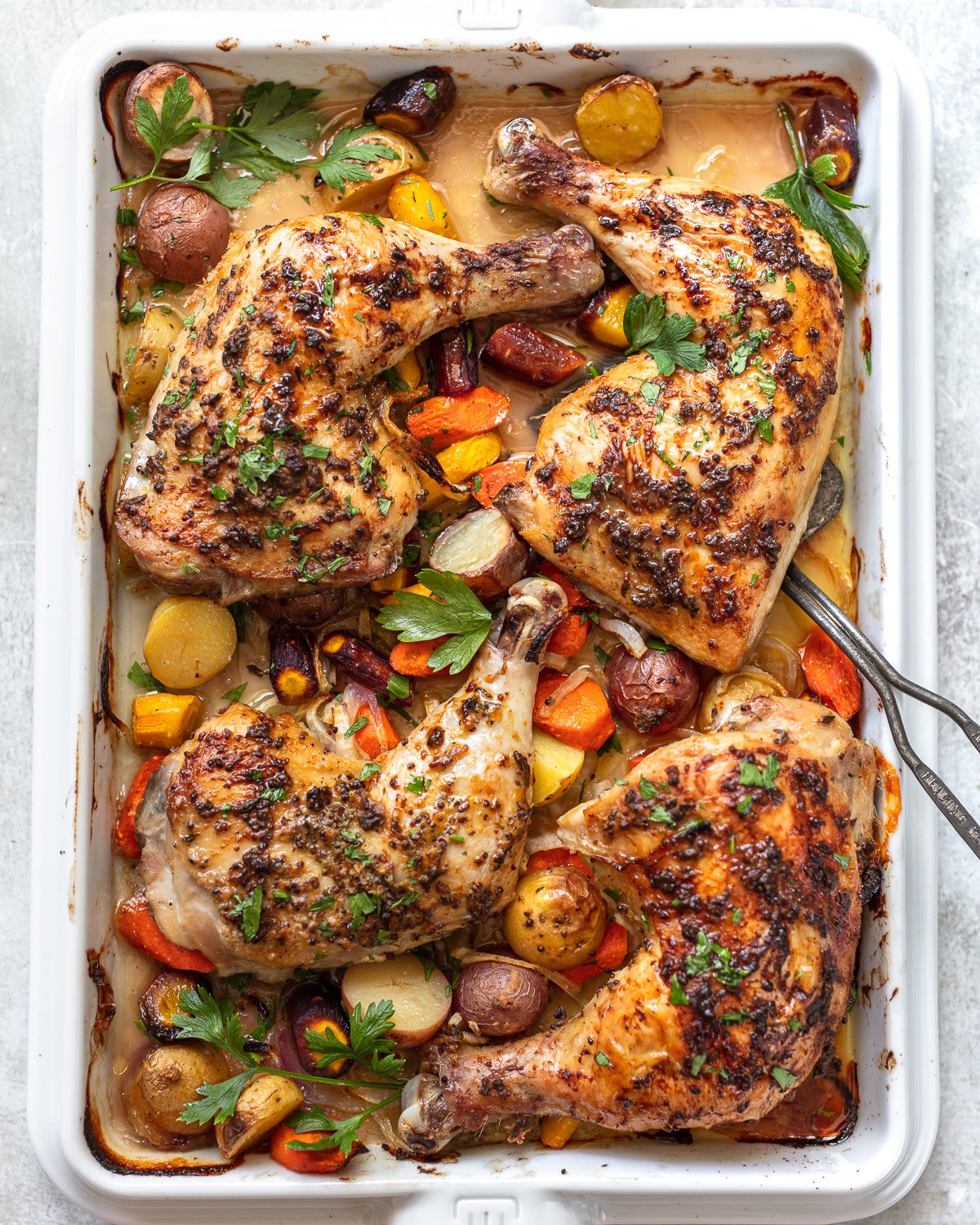 Organic Chicken Quarters (Leg+Thigh)