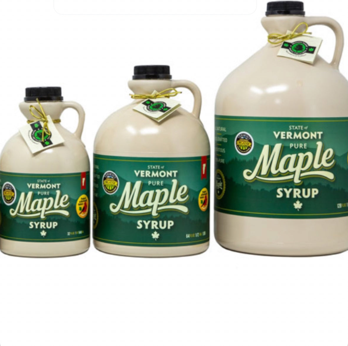 Organic Vermont Maple Syrup (Pickup/Delivery 8/24)