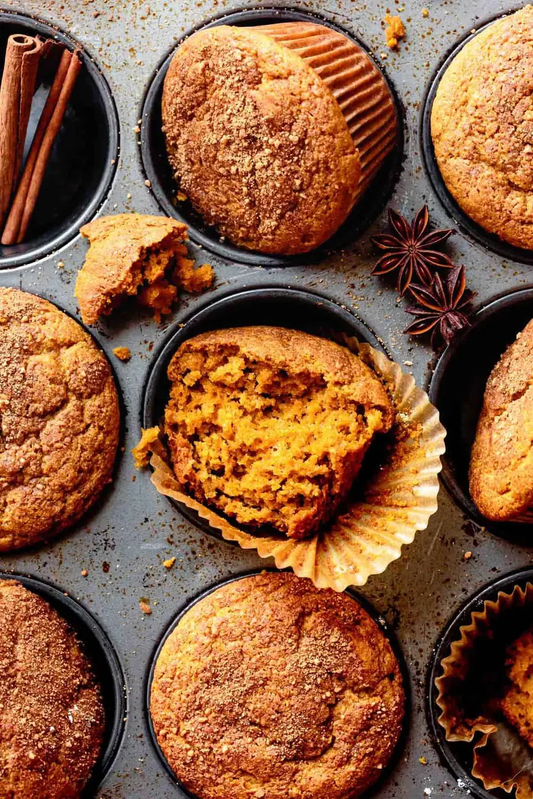 Apple Spiced Muffins (gf)