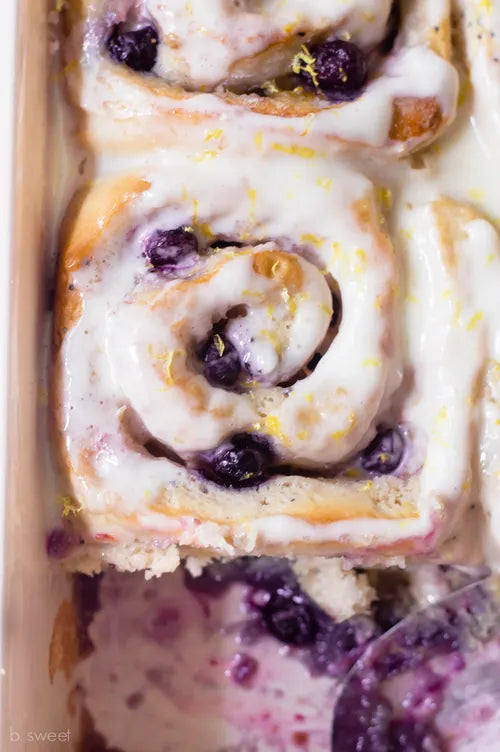 Blueberry Lemonade Sweet Rolls